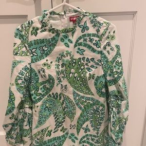 Staud paisley Carolina dress